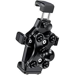 Soporte Movil Moto Bola iMESTOU Soporte antivibración para teléfono de Moto con 1´´/2,5cm Cabeza esférica para Soportes/Accesorios RAM de tamaño B, rotación de 360° para teléfonos móviles de 4,7´´-7,2´´