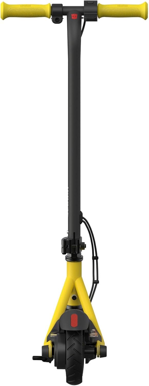 Segway Ninebot eKickScooter - Electric Scooter for Kids 6-14, w/t Adjustable Handlebar Height ( Only C2 Pro ) for Riders up to 132 lbs, Includes New Cruise Mode, UL-2272 Certified Yellow C8-suggested Height 3'9''-4'9" Scooter image 3 of 8 B0BPBTBVTW