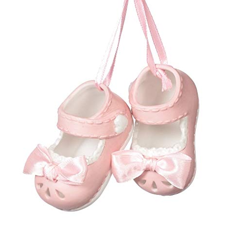 MIDWEST-CBK Baby Girl Shoes Ornament Pink