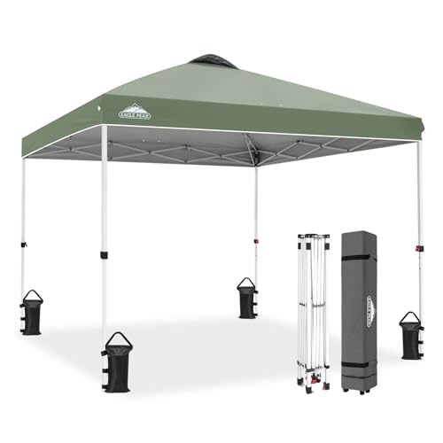 EAGLE PEAK 10x10 Pop Up Gazebo Canopy