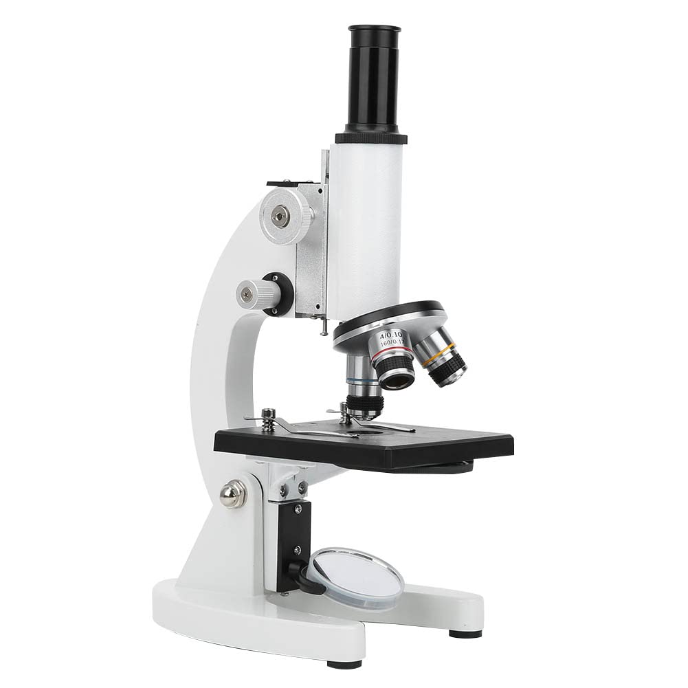 ViaGasaFamido Microscopio Microscopio Monoculare Meccanico in Ferro e ABS