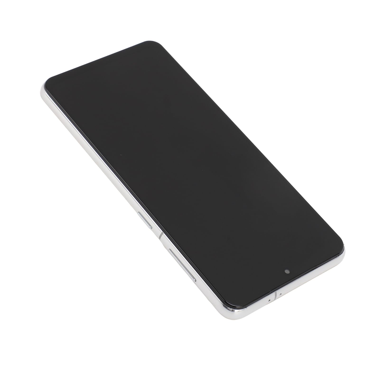 Socobeta Telefon Dotykowy LCD Wymiana Digitizer Ekran Dotykowy o Wysokiej Czułości do S21 5G 6,2 Cala Trwały Zestaw Naprawczy (Srebrny)