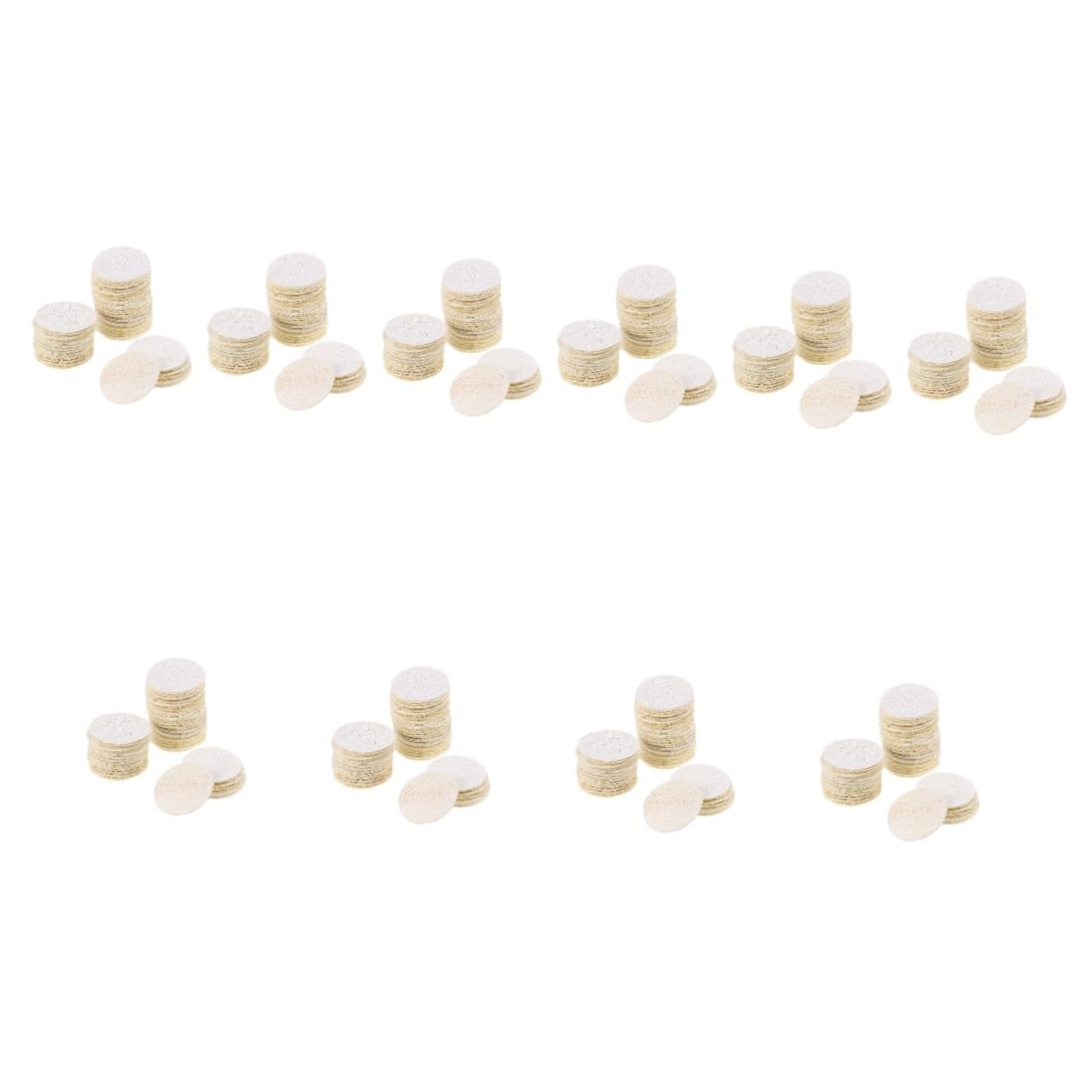 Beaupretty 500piezas Esponjas Exfoliantes De Luffa Reutilizables Para Desmaquillado y Cuidado Facial Paquete De Unidades Suaves y Ecológicas Para Limpieza Profunda y Eliminación De