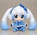 VOCALOID: Miku Hatsune - 2012 Snow Miku Soft Toy Strap (Fluffy Coat ver.)