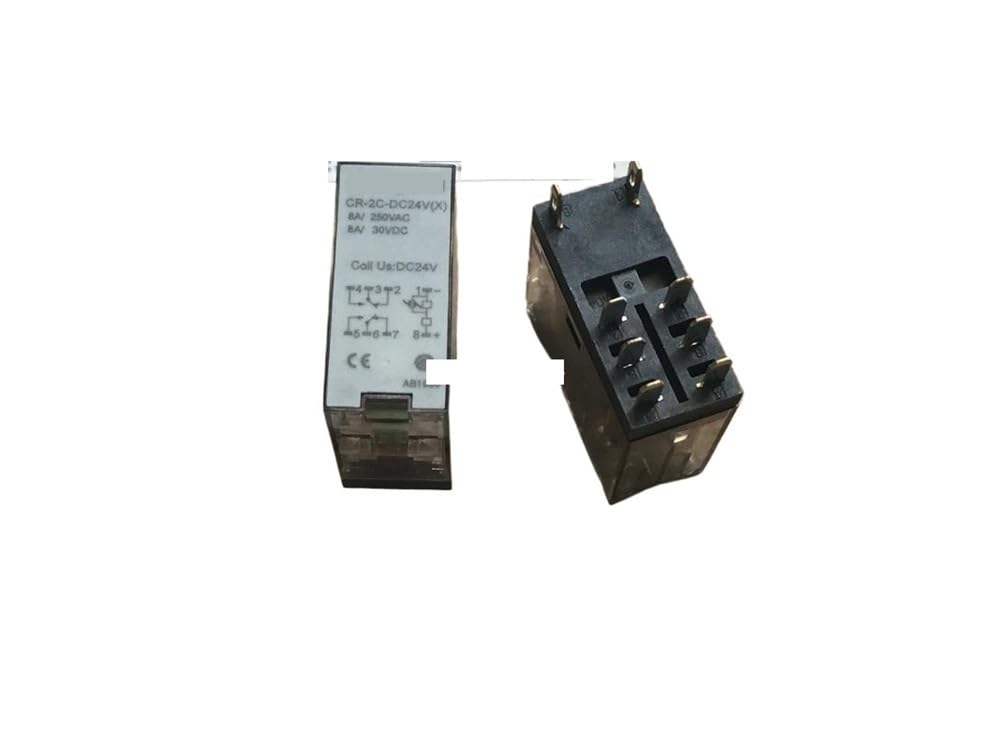 AARTERZZA CR-2C-DC24V Relay 8A 250VAC 8 Pins