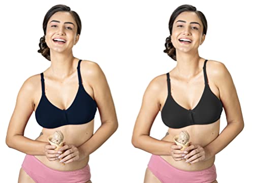 Image of Lyra Women's Cotton Lightly Padded Wire Free Classic Full-Coverage Molded Bra
