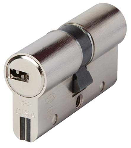CISA 10A3S117012, Cilindro Europeo Astral S, Ottone Nichelato, 30/50 mm