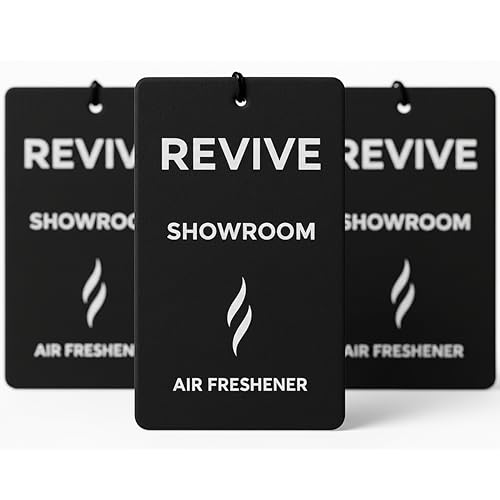 Showroom Car Air Freshener - Clean Crisp Scent 3 Pack - Revive Scents