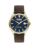 Movado Heritage Calendoplan Men's Watch - Swiss Automatic, Self-Winding, Leather Strap - Classic, Modern Luxury Fashion Timepiece for Him - 40mm