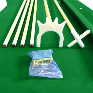 Billardtisch 8 ft Billard 220 x 110 cm Neue grün Tuch Billard-Spiel Messung – Bild 8