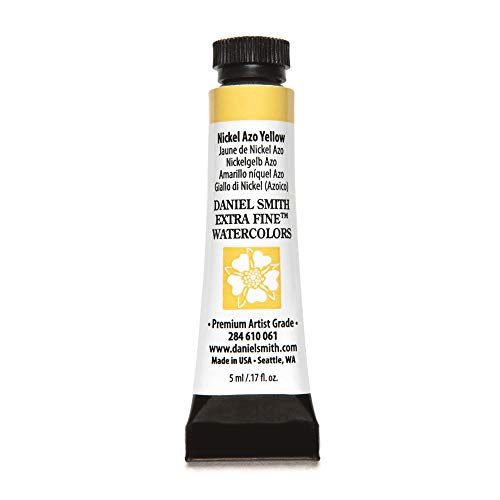 Daniel Smith ダニエル・スミス 水彩絵具 5mlチューブ (Nickel Azo Yellow) 284610061