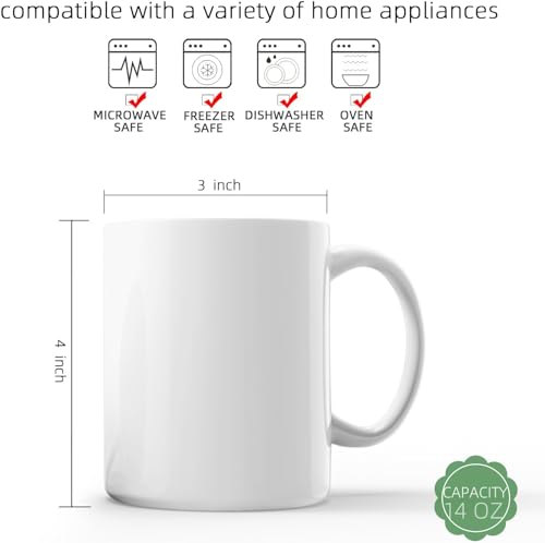 Chulan 14oz Bone China Mugs Set