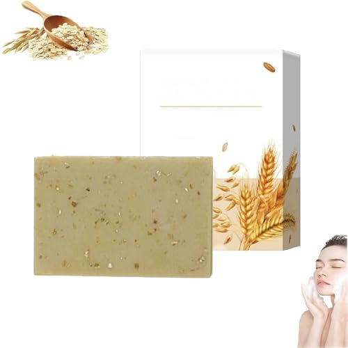 Jabón para rostro y cuerpo, limpieza profunda de la piel, jabón de baño hidratante que nutre la piel. (1pcs)