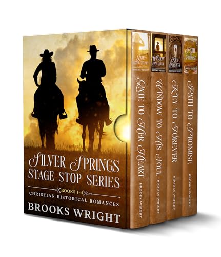 Silver Springs Stage Stop Series (Books 1-4): Small Town Christian Historical Romance