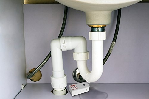 Détecteur d'eau électronique avec alerte de fuite sonore - Zircon Lot de 2