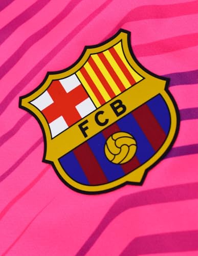 Camiseta Barcelona Training fucsia de poliéster resistente acabados premium 2