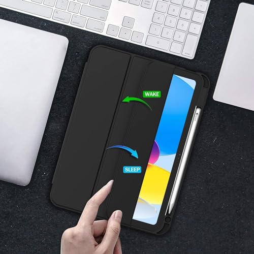 Capa Case PREMIUM Anti Impacto com função sleep e suporte para iPad 10 10.9