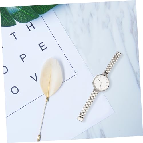 Stainless Steel Watch Band Replacement for Elegant Silver Wrist Strap Stylish Design Comfortable Fit for Daily Wear3