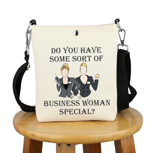 G2TUP Movie Inspired Gift Businesswomans Special Crossbody Bag Movie Fan Travel Bag 90s Movie Quote Merch