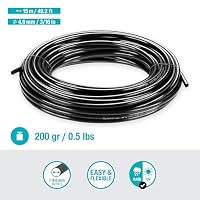 Gardena Micro-Drip-System Verteilerrohr: Flexibles Zuleitungsrohr, 4,6 mm (3/16 Zoll), ober- und unterirdisch verlegbar, UV-stabilisiert, 15 m (1350-20) – Ansicht 2