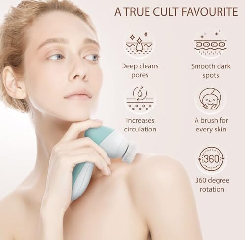 Brosse électrique visage pores dilatés : la solution Angel Face 3-en-1
