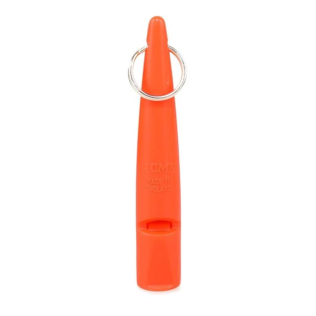 Foto 4 de 6 de ACME Silbato para perros n.º 210 naranja + cordón de silbato gratuito, silbato con bola