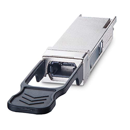 Image of 10Gtek 40GBASE-CSR4 QSFP+ MPO Multi-Mode Transceiver, 40 Gigabit MMF Optical Module for Cisco QSFP-40G-CSR4, 850nm, DDM, 300m