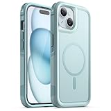 JETech Cover per iPhone 15 Plus 6,7 Pollici Compatibile con MagSafe, Impieghi Gravosi Doppio Strato...