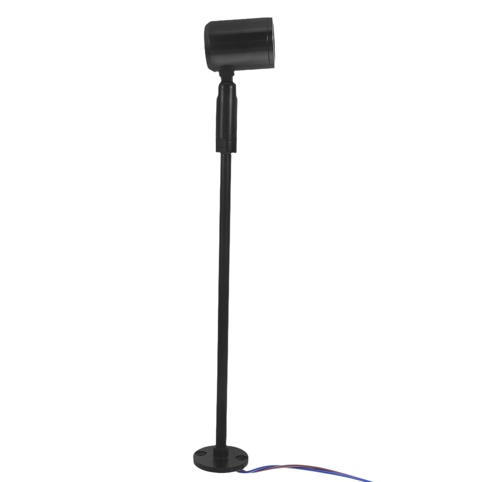 Angoily Mini LED Spotlight for Jewelry Displays Adjustable Rod White Light Durable Tiny Spotlight for Cabinets and Showcase Lighting for Display Cases and Shelves