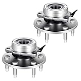 OCPTY Both(2) Front Driver Passenger Side Wheel Hub and Bearing Assemblies Replacement fit for 4x4 Models Only, Escalade, Express, Savana, Sierra 515036 X 2