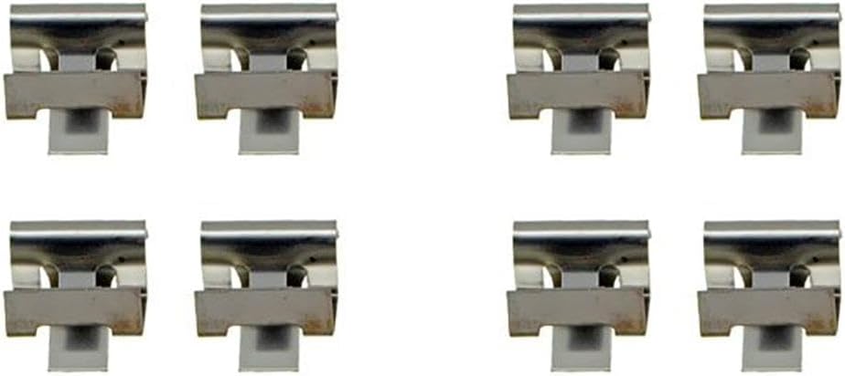 Arrhythmic Replacement 2X Front Driver Passenger Side Disc Brake Anti-Rattle Clips for Bronco 1976-1993 for Bronco II 1984-1990 for Country Sedan 1973-1974 for Country Squire 1973-1974