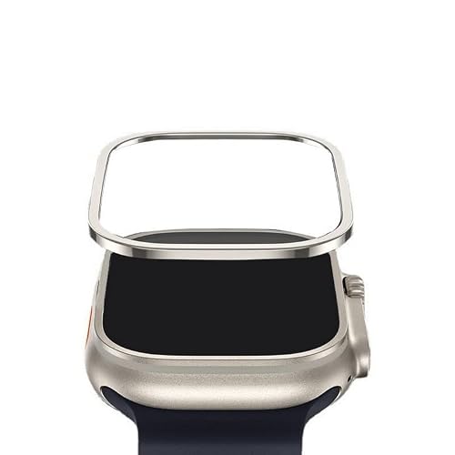 【AGENIUS】スマートウォッチ保護ケース・Apple Watch Ultra 2/1用 アルミフレーム メタルフレーム 49mm かっこいい アップルウォッチ ウルトラ カバー
