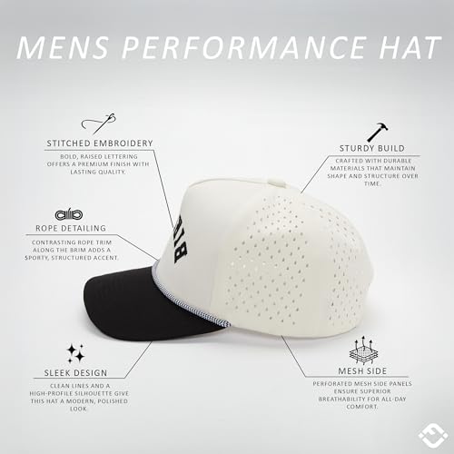 Image of Funky Junque Golf Trucker Hat | Lightweight Golf Trucker Rope Hat with Adjustable Snapback, Golf Course and Weekend Wear, Funny Golf Hats for Men and Women