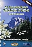 30 ALPENLAENDISCHE VOLKSLIEDER & WEISEN - arrangiert für Steirische Handharmonika - Diat. Handharmonika - mit CD [Noten/Sheetmusic] Komponist: MICHLBAUER Florian