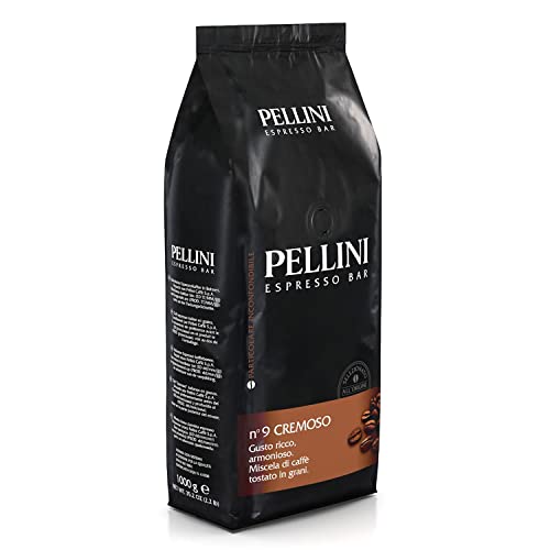 Pellini No.9 Cremeso Roasted Coffee Beans 1kg