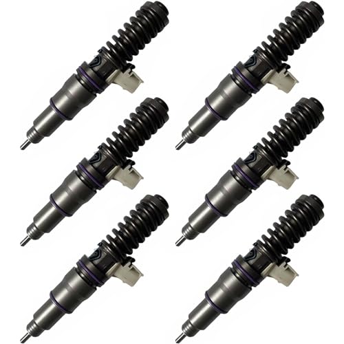 6PCS 21371674 BEBE4D24003 EUI Fuel Injector For Volvo D13 MD13 D13A Euro 4 Engine Penta FH12 FM12 FH13 FM13 FH16 FM16 Trucks EC380 EC480 Excavator