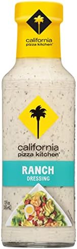 California Pizza Kitchen Ranch Dressing - Creamy Ranch Dressing, Restaurant-Like Ranch Dip, Fresh and Creative Flavors Collide, Ranch Salad Dressings and Sauces - 12 Fl Oz