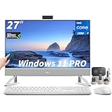 Dell Inspiron 7730 All-in-One Desktop Computer, 27" FHD Touch Screen, Intel Core 7-150U(Up to 5.4 GHz), GeForce MX570A, WiFi 6E, Wireless KB & Mouse, Windows 11 Pro, Accessories(64 GB RAM, 2TB SSD)
