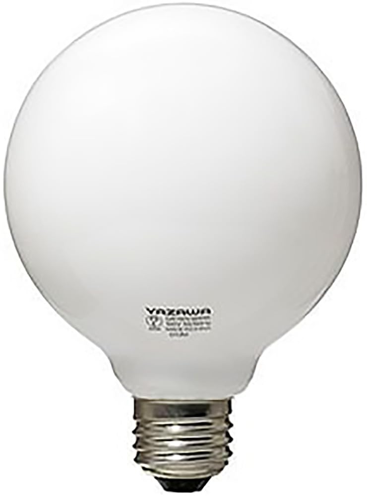 ヤザワコーポレーション(Yazawa Corporation) 調光対応 長寿命 ボール電球 100W形 径95mm ホワイト GW100110V90W95L