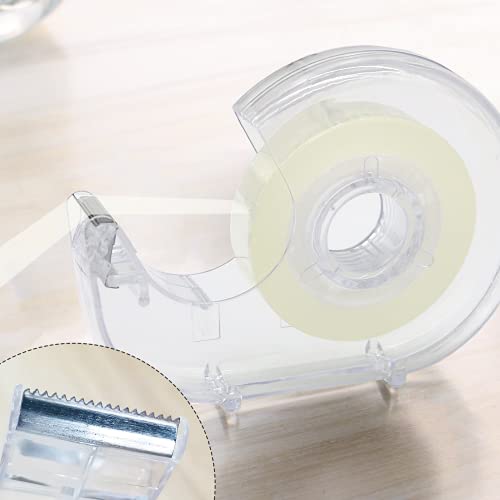 Image of OWLKELA 28 Pcs Clear Tapes, 0.7 inch x 28 yds per roll | Transparent, 1 inch White core, Refillable Dispensers, Ideal for Home, School and Office