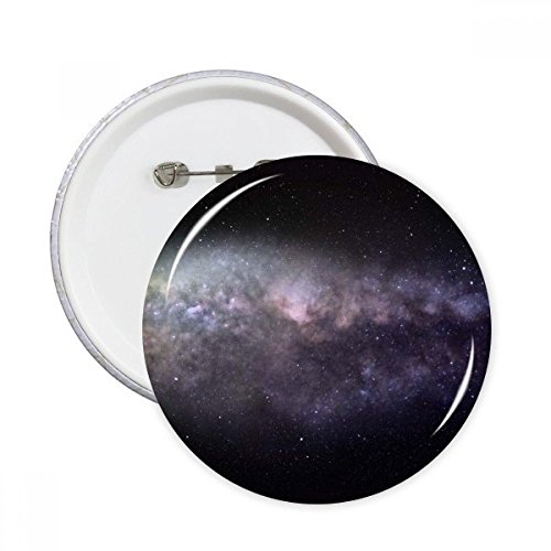 Badge bouton lavande elliptique cadeau original lot de 5 broches rondes motif univers