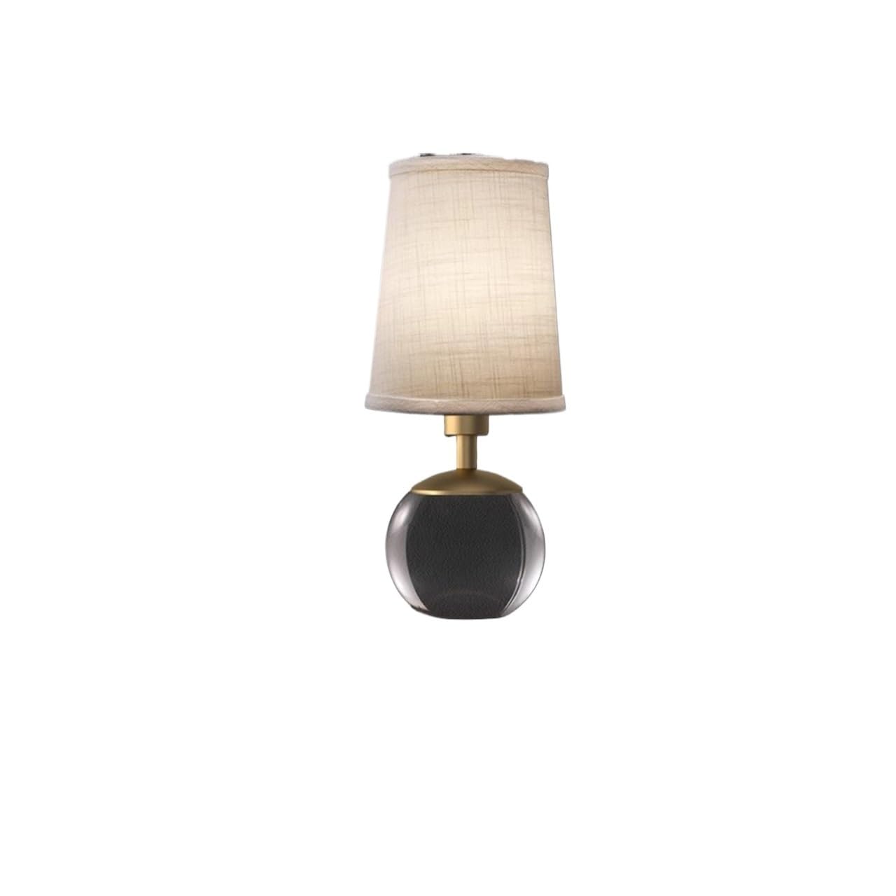 Z4T8M2K6G5 Bedside Lamp Postmodern Luxury Decorative Desk Lamp Bedroom Bedside All Copper Living Room Warm Romantic and Simple Crystal