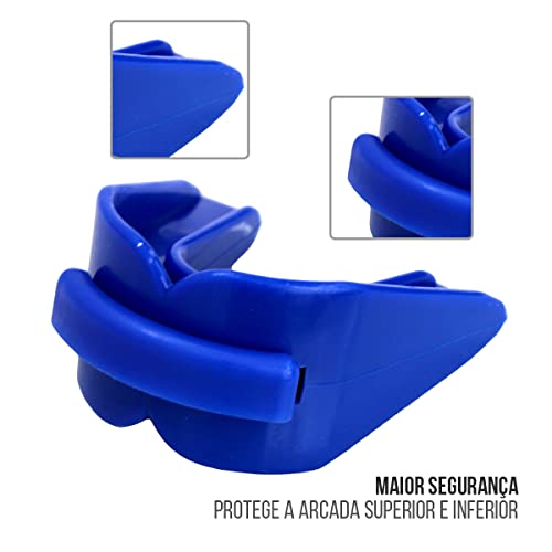Protetor Bucal Duplo Muvin – Moldável – EVA - Proteção – Lutas – Esportes de Contato – Artes Marciai