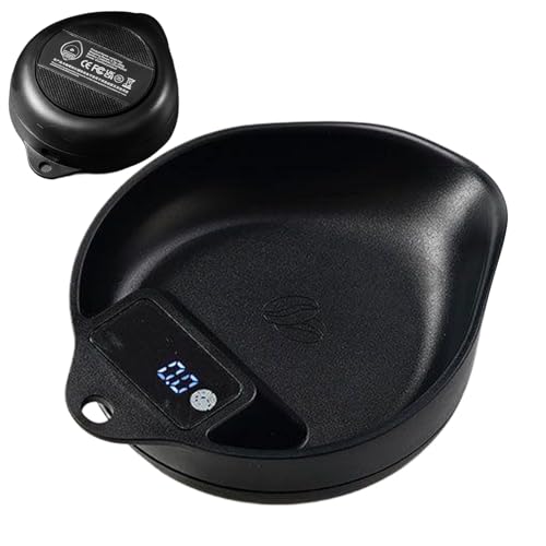 Báscula de Café,Báscula Electrónica Rechargeable De Alimentos Con Precisión De 0.1g | 1kg Alta Precisión Herramienta Pesaje Cocina Accesorios para Café,Para Té Harina Aderezos Condimentos