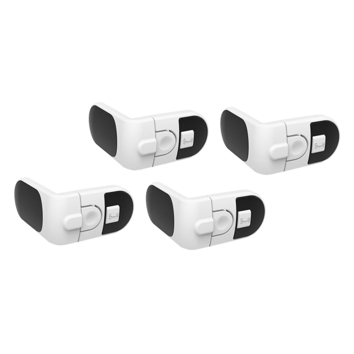 UPKOCH 20pezzi Chiusure Per Serrature Per Armadietti e Frigorifero Facili Installare Design Anti-pizzicamento Resistente