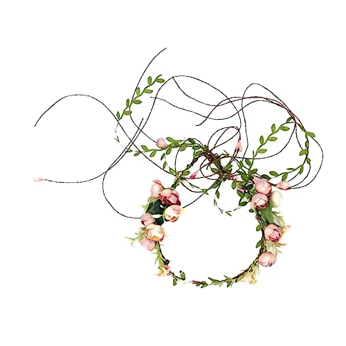 Healeved Couronne De Fleurs Artificielles Pour Cheveux Femme Décoration Mariage Coiffure