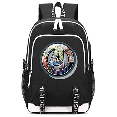 Memoryee Mochila Escolar Avengers Final del Juego Superhéroe de Ordenador portátil