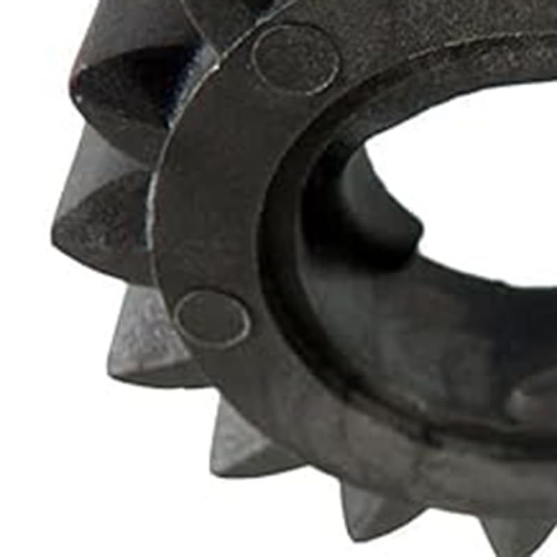 Genérico For Briggs & Stratton 280104 Motor de Arranque piñones Engranaje 16 Dientes Motor césped Tractor cortacésped Piezas(Black 5PCS)