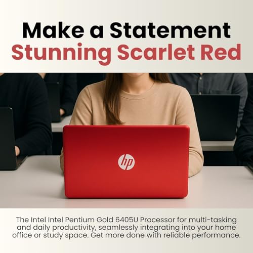 Image of HP 15.6 inch Laptop for Work & Study | Intel Pentium Processor | 16GB DDR4 RAM | 512GB PCIe SSD | Win 11 | Full-Size Keyboard with Numeric Keypad | WiFi & Bluetooth | RJ-45 | HDMI | Media Card Reader
