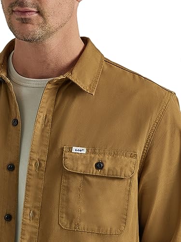 Lee 112339808 Men'S Workwear Loose Fit Long Sleeve Button-Down Overshirt thumb #3